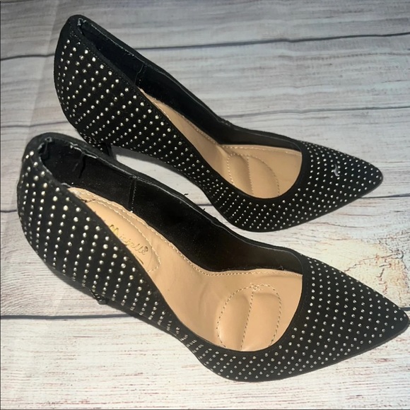 beaded anne michelle heels - Picture 1 of 7